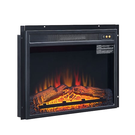 Manhattan Comfort Electric 23 " Fireplace Box with Heat Functionality FPBOX1